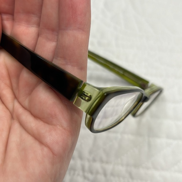 OGI Eyewear “Evolution” Olive Green/Tortoise Shell 49-16-135 frames - Picture 5 of 10